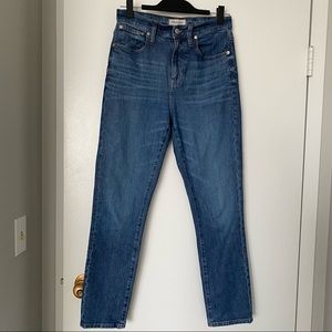 Madewell High-Rise Slim Boy Jean Sz 26